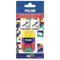 milan-blister-pack-eraser-with-pencil-sharpener-compact-mix-2-spare-erasers