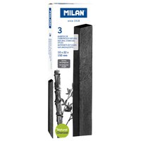 milan-caja-3-barritas-de-carboncillo-natural-rectangular-22x10-mm