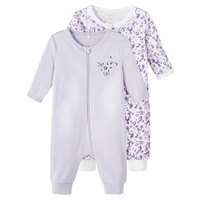 name-it-zip-purple-flower-pyjama-2-units