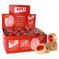 apli-boite-de-ruban-adhesif-transparent-11103-35-unites
