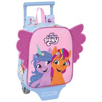 safta-my-little-pony-wild---free-mini-232-w--wheels-backpack