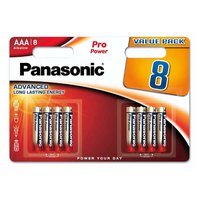 Panasonic Pro Power LR 03 Micro Alkali-Batterien 8 Einheiten