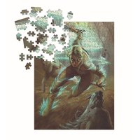 Dark horse Of Ciri And The Wolves 1000 Pieces The Witcher Puzzle
