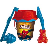 Spiderman Beach Set Bucket And Accessories 22 cm