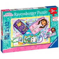 ravensburger-puzzle-2x12-piezas-la-casa-de-gabby