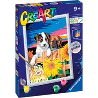 ravensburger-creart-series-d-classic---puppies-with-sunflowers