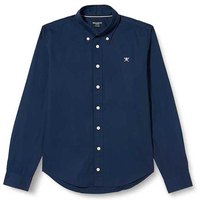 hackett-chemise-a-manches-longues-washed-oxford