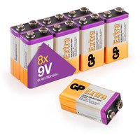 gp-batteries-pile-alcaline-9v-mn1604-6lr61--pp3-6lr61-mn1604-8-unites