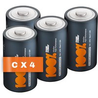 Gp batteries Batterie Alcaline Peakpower C 4 Unità