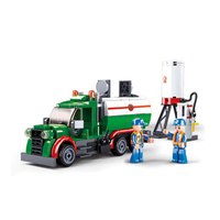 sluban-camion-de-carburant-town-267-pieces-construction-jeu