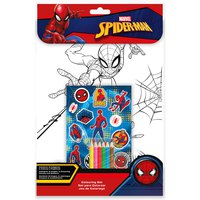 Spiderman 着色集与 Stickers