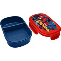 Spiderman Rectangular Lunch Box With Cutlery