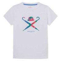Hackett Swim Logo Kids Short Sleeve T-Shirt