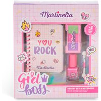 Aquarius cosmetic Martinelia Super Girl Notebook & Beauty Makeup Set