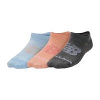 new-balance-chaussettes-invisibles-flat-knit-3-pairs