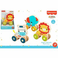 color-baby-tiere-mit-radern-fisher-price-holz-70-cm-sortiert