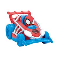 Toy partner Coche Spidey Webbed Wheelies 15 cm Con Función De Tracción Hacia Atrás