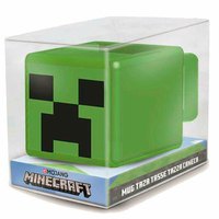 Stor 3D Minecraft Ceramic Cup In 440ml Gift Box