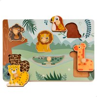 woomax-puzzle-zookabee-madera-animal-selva-30x22-cm