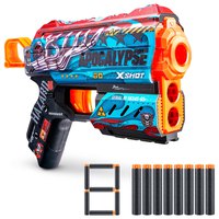 X-shot Skins Spielzeugpistole Mit 8 SCHAUM Darts