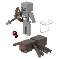 Minecraft De Pack 2 Action Les Figures Squelette Et Étoile Figurine