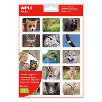 apli-animals-school-stickers-5-units