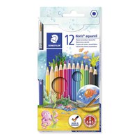 staedtler-assorti-crayon-de-couleur-hexagonal-noris-aquarell-pack-12-unites