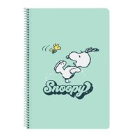 safta-folio-80-hard-cover-sheets-snoopy-groovy-notebook