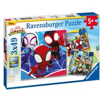 Ravensburger Puzzle Di Pezzi Di Spidey 3x49