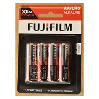 Fujifilm Batteria Alcalina LR06 AA 4 Unità