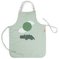 Done by deer Waterproof Apron For Children Happy Clouds