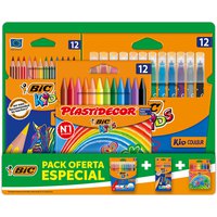 Bic Special Pack 12 Markers+12 Pencils+12 Crayons