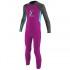 O´neill wetsuits Toddler Reactor II 2 mm Anzug Mädchen Mit Reißverschluss Hinten