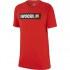 Nike T-Shirt Manche Courte Sportswear Swoosh Sticker