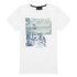 Beckaro Beach Blossom T-shirt Met Korte Mouwen