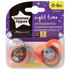Tommee tippee Night Pacifiers X2