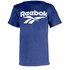 Reebok Big Vector Stacked Logo Short Sleeve T-Shirt