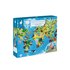 Janod Educational Endangered Animals 200 Pieces Puzzle