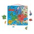 Janod Magnetic European Map Educational Toy