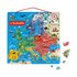 Janod Magnetic European Map Educational Toy