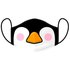 1st Aid Reusable Cutiemals Penguin Face Mask