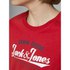 Jack & jones Logo O-Neck 2 Colors T-shirt Met Korte Mouwen