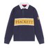 Hackett Panel Rugby Langarm-Poloshirt Für Jugendliche