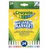 Crayola Zmywalne Markery Cienkich Linii Pack 24 Pack