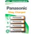 Panasonic 1x4 NiMH Mignon AA 1000mAh DECT Klaar Om Batterijen Te Gebruiken