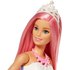 Barbie Muñeca Dreamptopia Con Pelo Rosa Y Su Unicornio Luces Mágicas