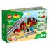 Lego Jeu De Construction Duplo 10872 Train Bridge And Tracks