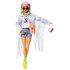 Barbie Extra Articulada Con Trenzas De Colores Accesorios De Moda Y Mascota
