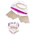 Famosa The Bellies Funny Clothes Reversible Angel/Demon Costume