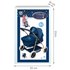 Color baby 3 in 1 Baby Style Folding Doll Stroller